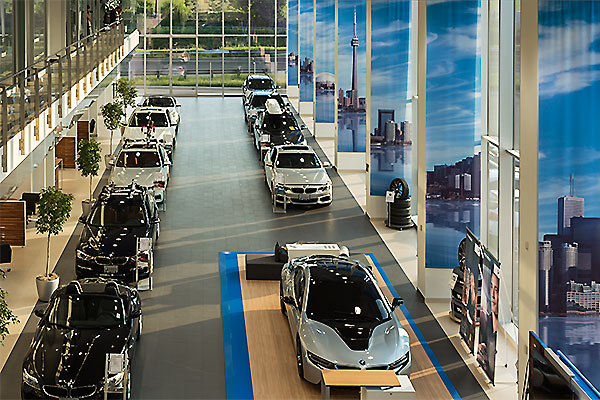 BMW  building interiors Toronto